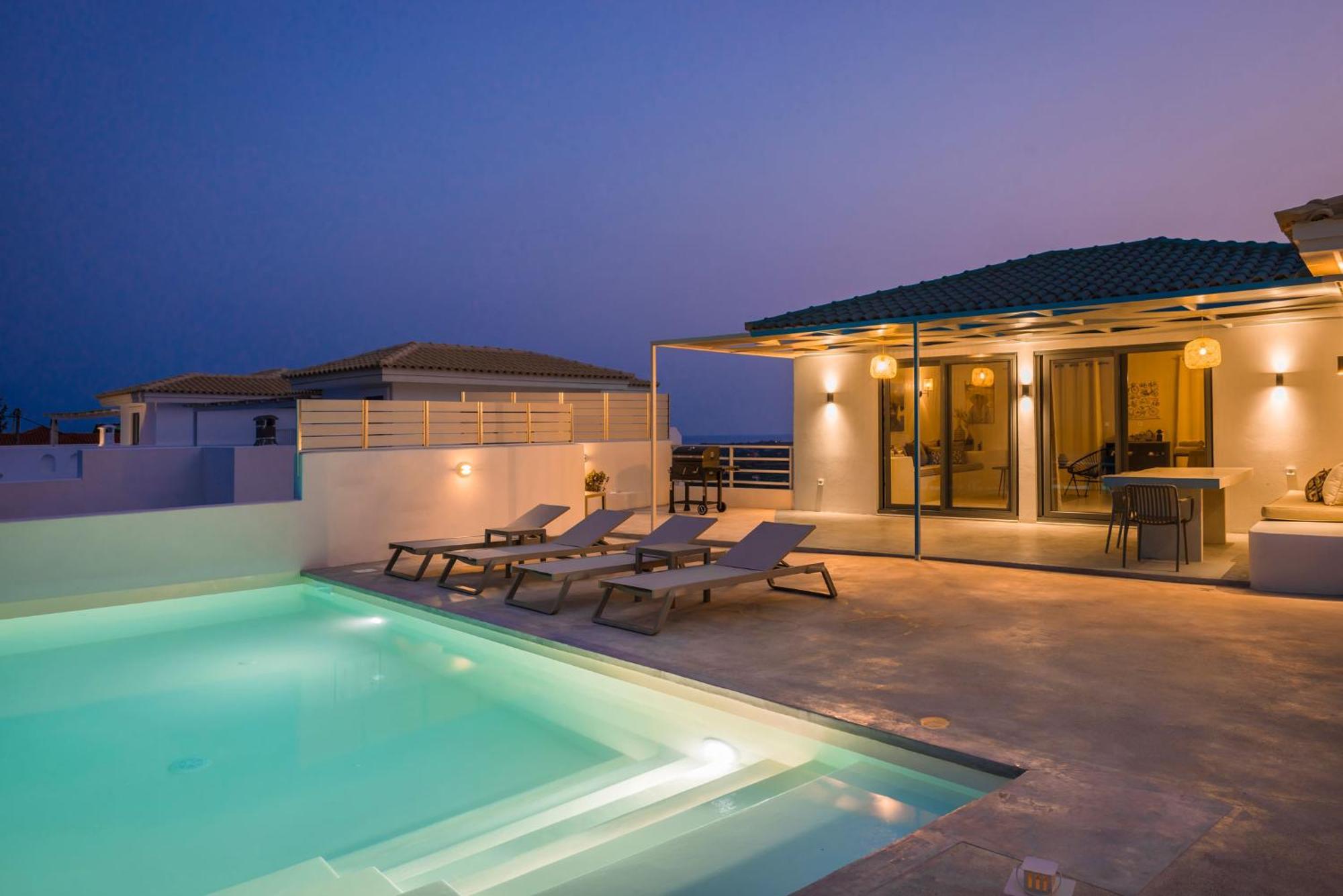Villa Lavanta - Iris Sunset Villas Lepedha Екстер'єр фото
